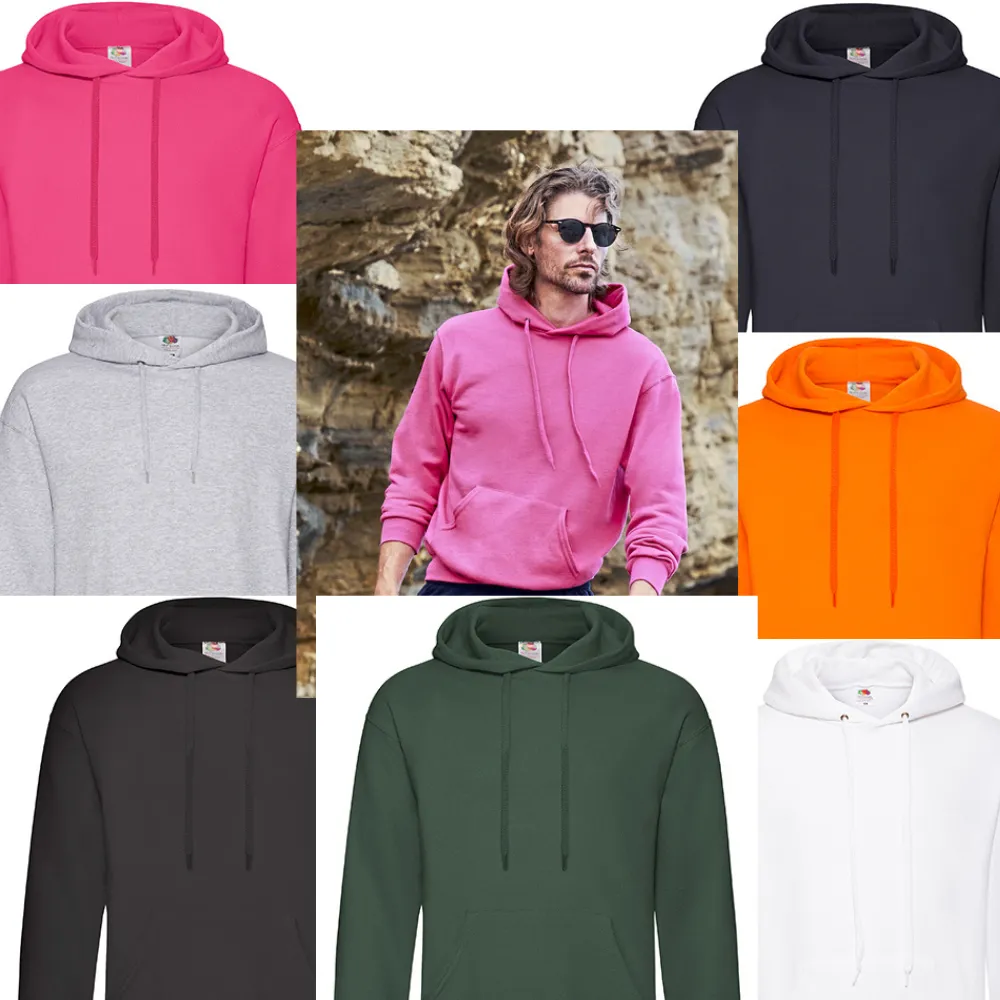 Fruit of the Loom Classic Hooded Sweat Unisex