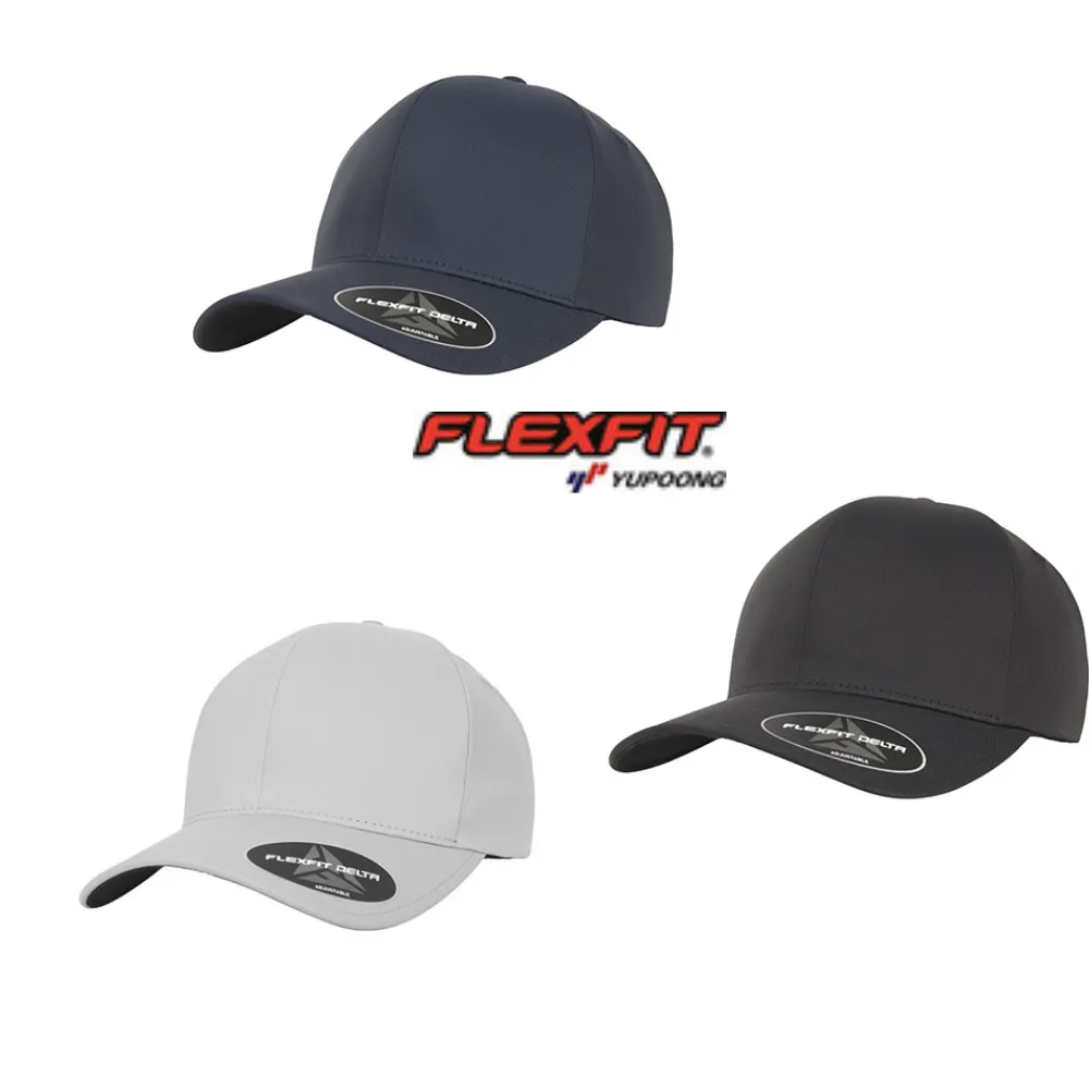 Flexfit Delta Adjustable 6-Panel Cap (Navy)