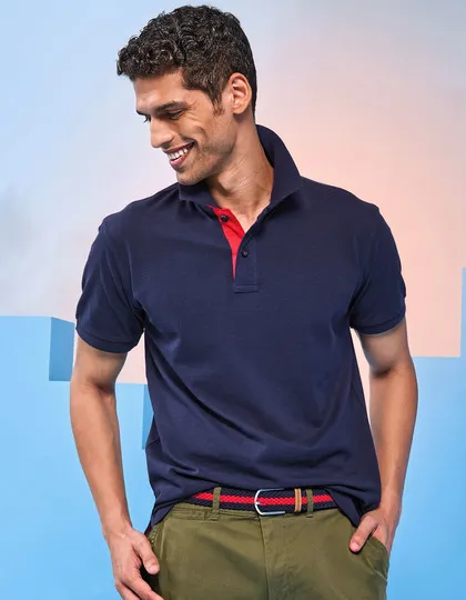 Asquith & Fox Men´s Classic Fit Contrast Polo