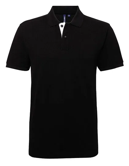 Asquith & Fox Men´s Classic Fit Contrast Polo